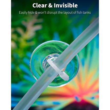 Pawfly 10 Pack Suction Cups with 20 Pieces Adjustable Zip Ties for Aquarium Fish