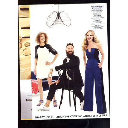 Better Homes and Gardens Mag THE STYLE MAKERS-Cameron Diaz, Padma Lakshmi EXC