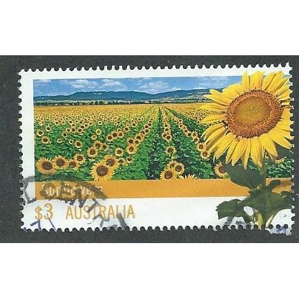 AUS 2012 $3.00 'FARMING - SUNFLOWERS' FINE USED (EBID36-661)