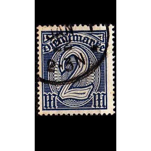 GERMANY REICH Dienst [1920] MiNr 0032 ( O/used ) [La]