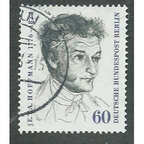 BERLIN - 1972 60pf ' E.T.A HOFFMANN' FINE USED (EBID42-326)