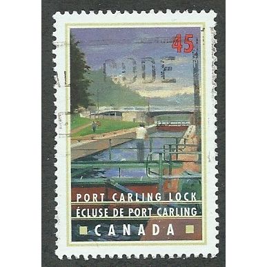 CAN 1998 45c 'CANADIAN CANALS - PORT CARLING LOCK' FINE USED (EBID49-080)
