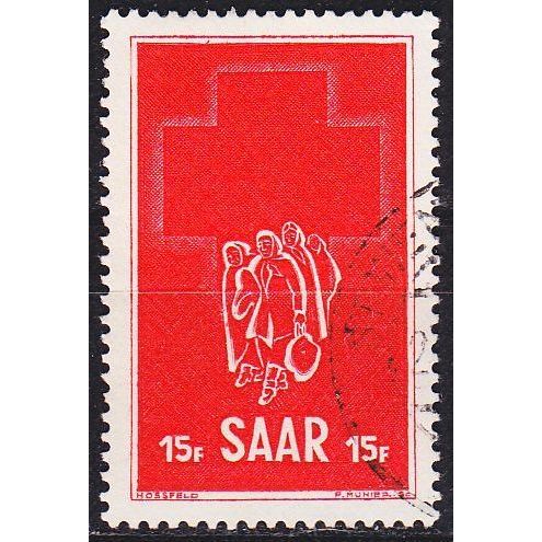 GERMANY Saar [1952] MiNr 0318 ( O/used )