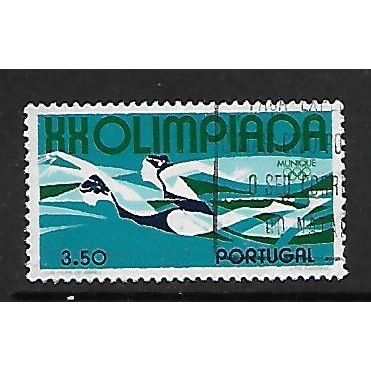 PORTUGAL 1972 OLYMPIC GAMES MUNICH 3e.50 SWIMMING SG1479 FINE USED