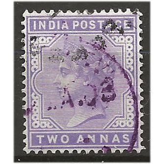 India 1900 SG116 2a Pale Violet Fine Used ... ..