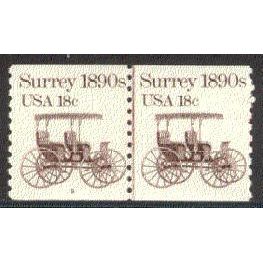 1907 18c Surrey Fine MNH Dry Gum CNP Left 9 V0068