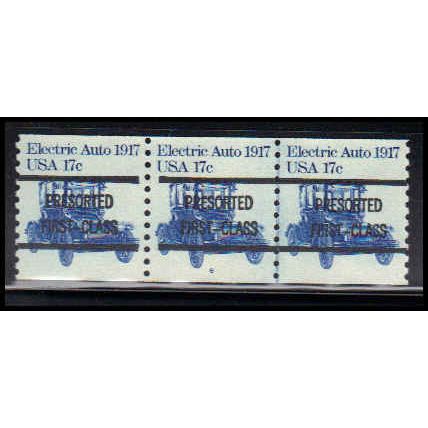 1906a 17c Electric Auto Very Fine MNH Dry Gum PNC 6A/3 Gap 1L PA2391