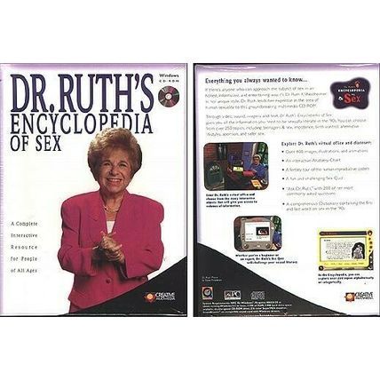 Dr. Ruth's Encyclopedia of Sex (PC-CD-ROM, 1994) for Windows - NEW CD in SLEEVE