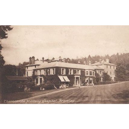 Thorncombe Bramley Military Hospital Hampshire Antique Postcard