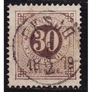 SCHWEDEN SVERIGE [1872] MiNr 0024 B ( O/used )