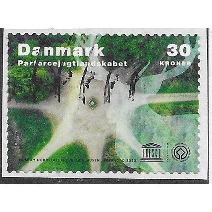 DEN 2020 30KR (S/A) 'UNESCO - PARFORCE HUNTING LANDSCAPE' FINE USED (EBID80-632)