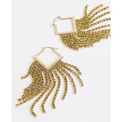 KAREN MILLEN Diamanté Drop Earrings NEW