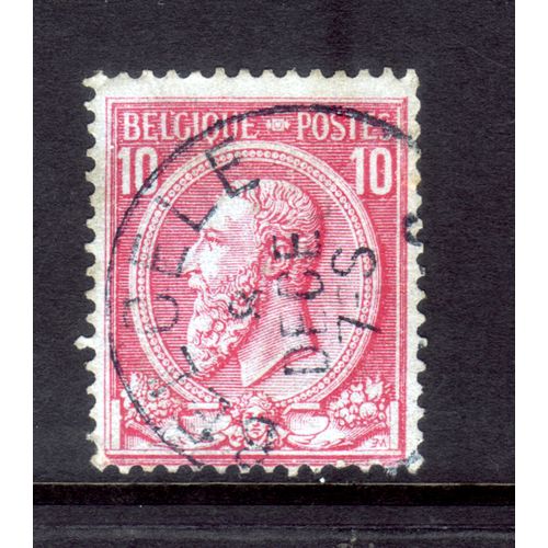 BELGIUM 1883 SG63 10c RED FINE USED #7