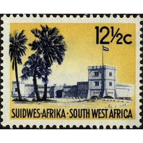 South West Africa QEII 1961 12½c Fort Namutoni Unmounted Mint NHM SG 181 stamp