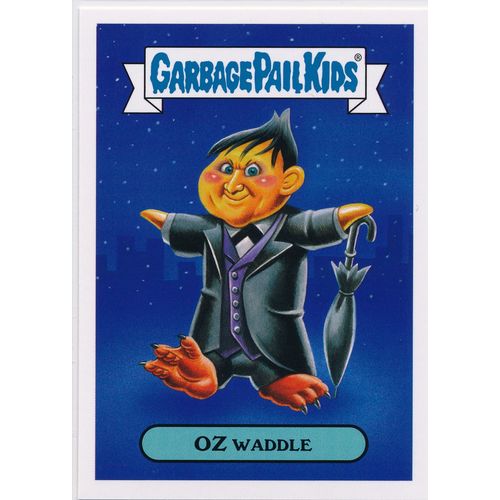 2016 GPK Prime Slime Trashy TV Comic Book TV Series #5a Oz Waddle