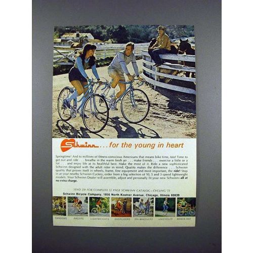 1972 Schwinn Bicycle Ad