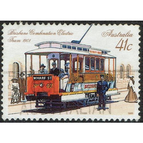 Australia 1989 Historic Trams 41c Multicoloured SG1224 GU