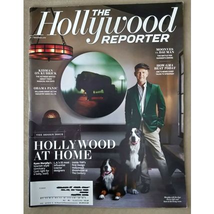 The Hollywood Reporter November 2, 2012 - Hollywood at Home: Ryan Murphy Cover