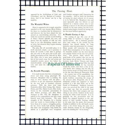 (6352) Mr William Howard Taft Sandringham House Ethel Warwick - c.1909 Article