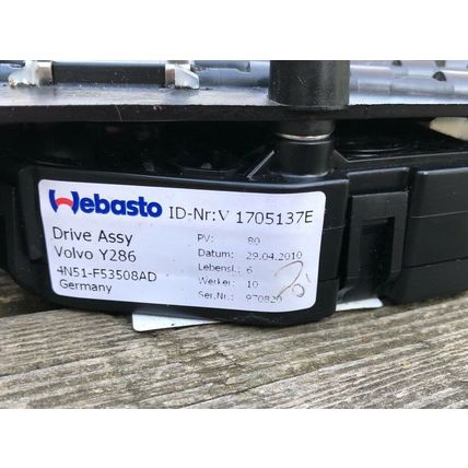 Volvo S80 Sunroof Assembly Glass Channel Motor 07-16 Local Pickup IL 61065