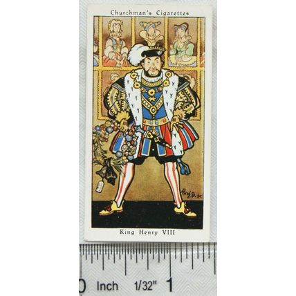 1937 Churchman Howlers No. 4 King Henry VIII