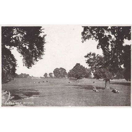 Butts Close Hitchin Antique Hertfordshire Postcard
