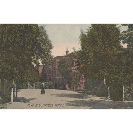 Female Quarters Broadmoor Asylum Berkshire Prison Antique Postcard