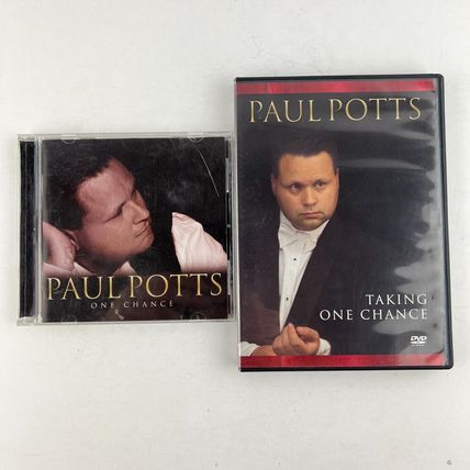 Paul Potts One Chance CD Album & Limited Bonus DVD Lot #1