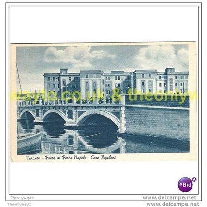 PONTE DI PORTE NAPOLI - CASEPOPOLARI, TARANTO, ITALY, Postcard