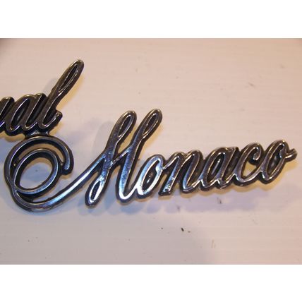 1975 76 77 DODGE ROYAL MONACO EMBLEM OEM #3811506