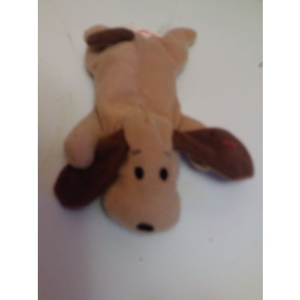 Ty Beanie baby mini brown puppy #437