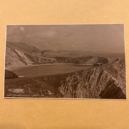 Ulsworth cove Judges 5312 stamp dated 1923 Postcard Real Photo GC