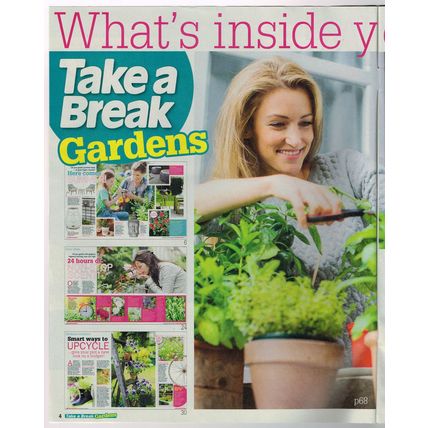 Take A Break Gardens Magazine April 2021 Women's Special Series