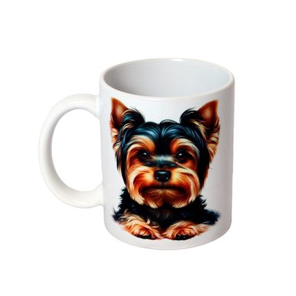 Yorkshire Terrier - Printed Ceramic 11oz Mug - Free Personalisation Available