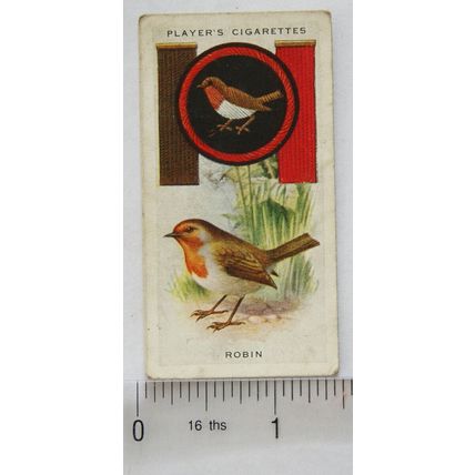 1933 Player's Boy Scout & Girl Guide Patrol Signs & Emblems No. 41 Robin