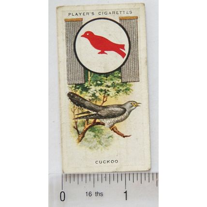 1933 Player's Boy Scout & Girl Guide Patrol Signs & Emblems No. 4 Cuckoo