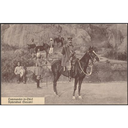 Commander-in-Chief, Hyderabad (Deccan), c.1905 - Phototype Co Postcard