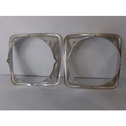 1974 - 78 Dodge Van Headlight Bezels OEM Sportsman Tradesman 74 75 76 77 1978