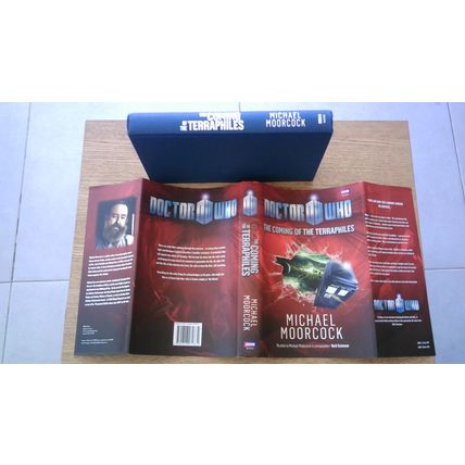 DOCTOR WHO: THE COMING OF THE TERRAPHILES. Michael Moorcock (Hardback) 2010