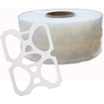 4-Pack Rings (1000Ct Roll) Universal Fit - Fits All 12Oz Beer/Soda Cans | FAST S