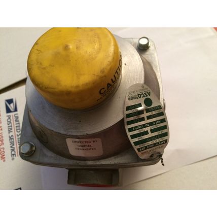 NEW ASCO V710FAS ACTUATOR OPERATED GAS VALVE, 1" NPT, 15 PSI,ET