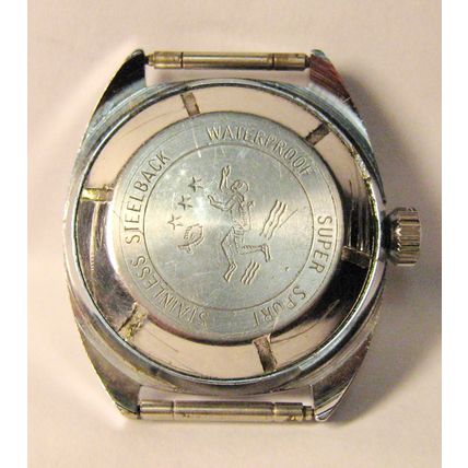 Vintage Original Germany ANKER 04 Diver Mechanical Wristwatch men's watch 1970's