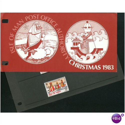 Isle Of Man 1983 Presentation Pack - SG 257/258 - Christmas 1983