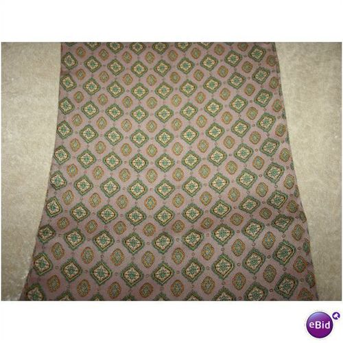 Vintage 1950 Scarf Green Gold Beige Sammy Total Style Emo Scooter
