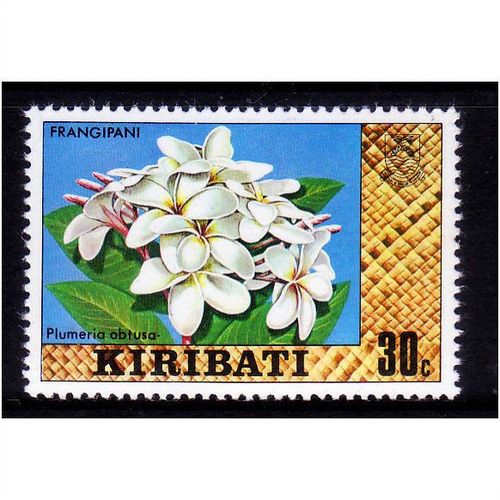 KIRIBATI 1979 SG 95 30c FRANGIPANI U/M MINT