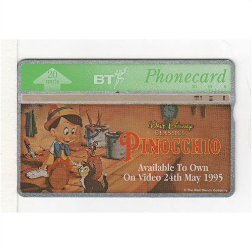 PHONE CARD - BT - PINOCCHIO (3)