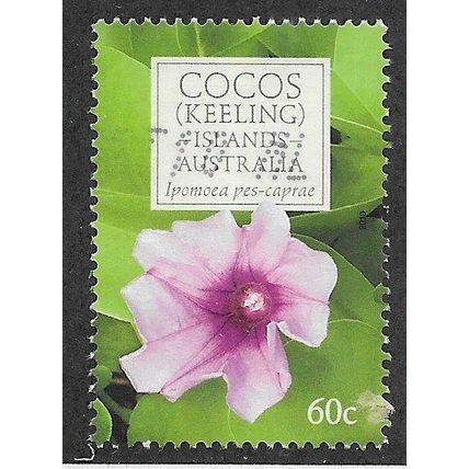 CKI 2010 60c 'FLOWERS' FINE USED (EBID71-044)