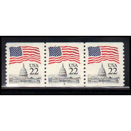 2115a 22c U.S. Flag Very Fine MNH PNC 8/3 PA2519