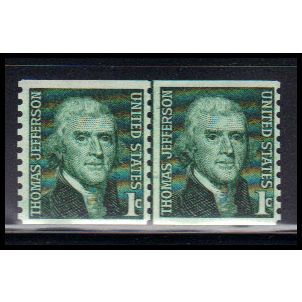 1299 1c Thomas Jefferson Fine MNH CLP KA9151