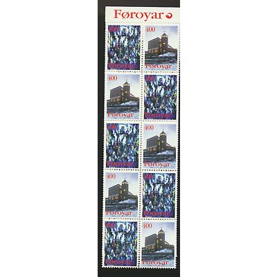 Faroe Islands Stamps Scott #294a, 1995 Booklet, Mint Never Hinged
